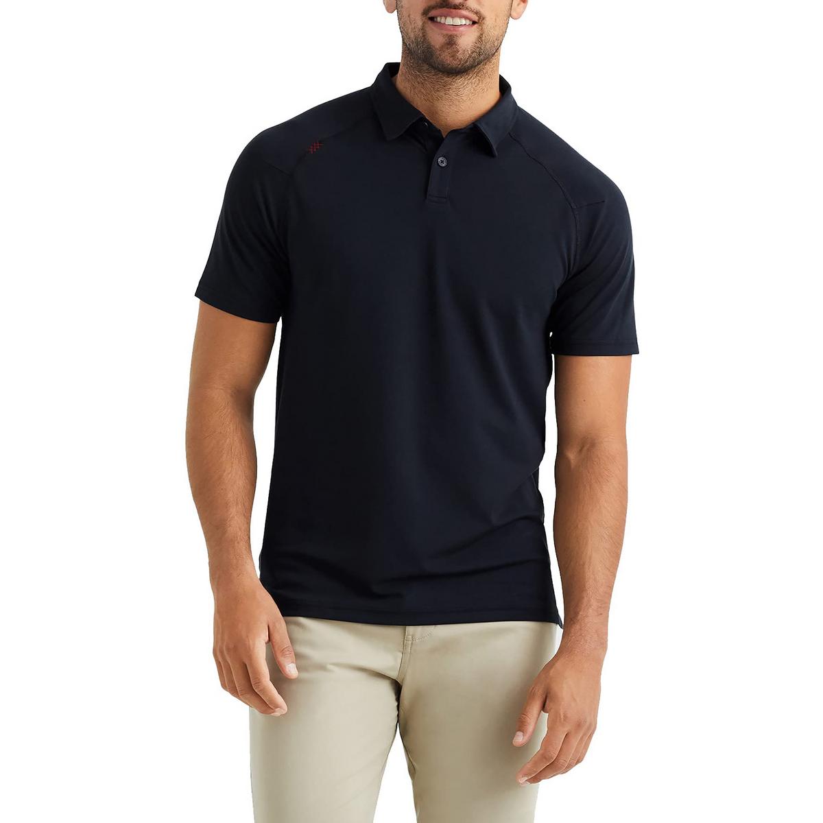 Delta Mens Lightweight Pique Polo