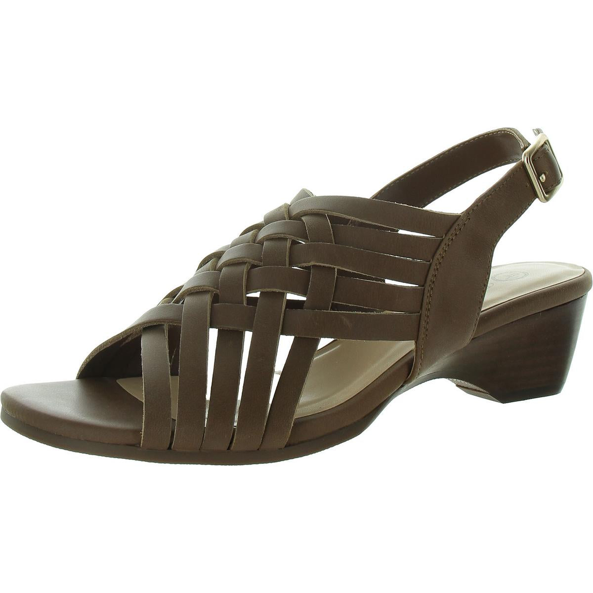 Seble Womens Strappy Manmade Slingback Sandals