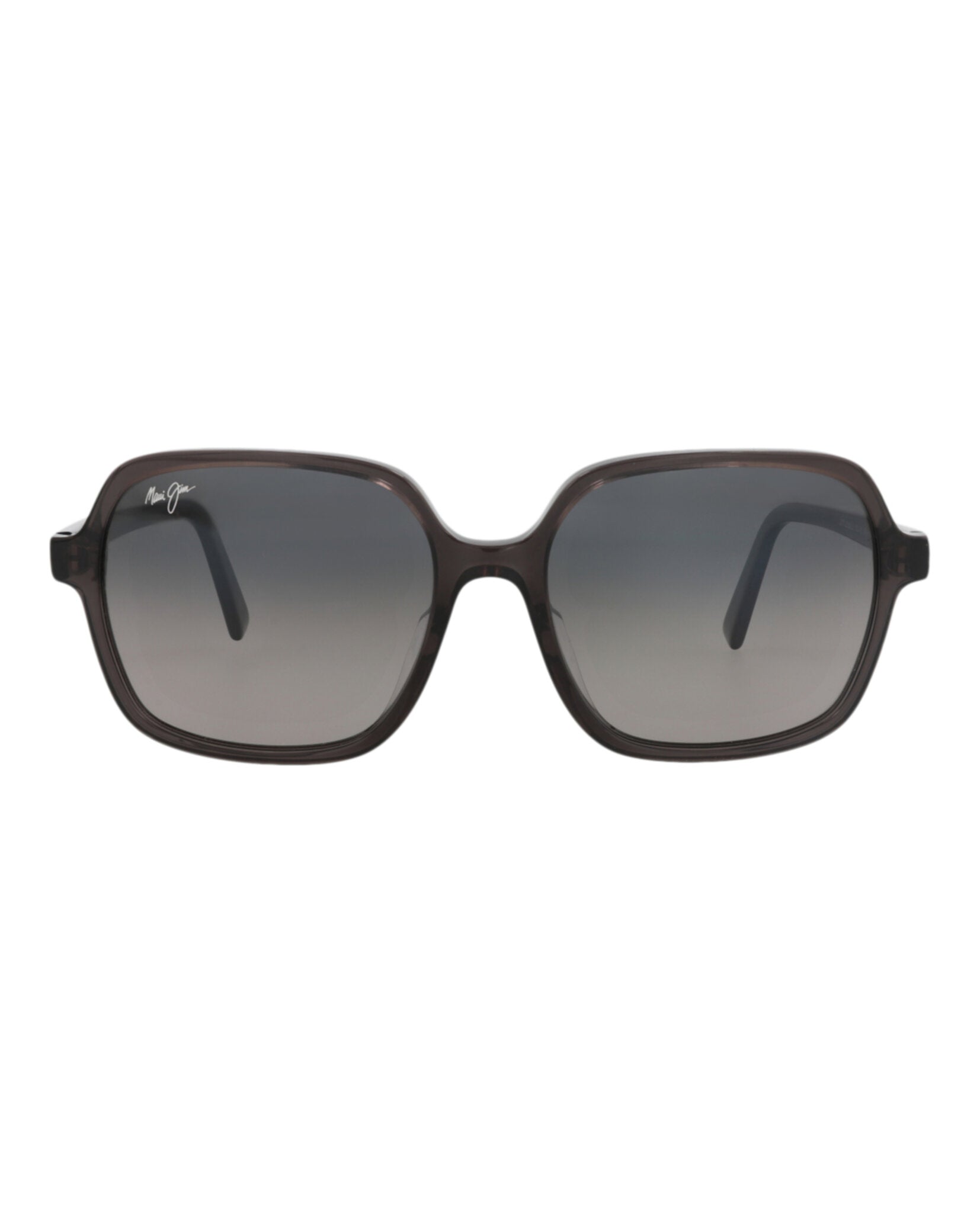 Maui Jim Womens Square/Rectangle Grey Grey Grey Fashion Designer Eyewear