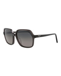 Maui Jim Womens Square/Rectangle Grey Grey Grey Fashion Designer Eyewear