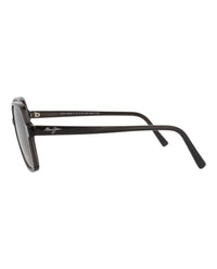Maui Jim Womens Square/Rectangle Grey Grey Grey Fashion Designer Eyewear