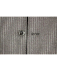 Dolce & Gabbana Men's Pinstripe Wool Vest - Black