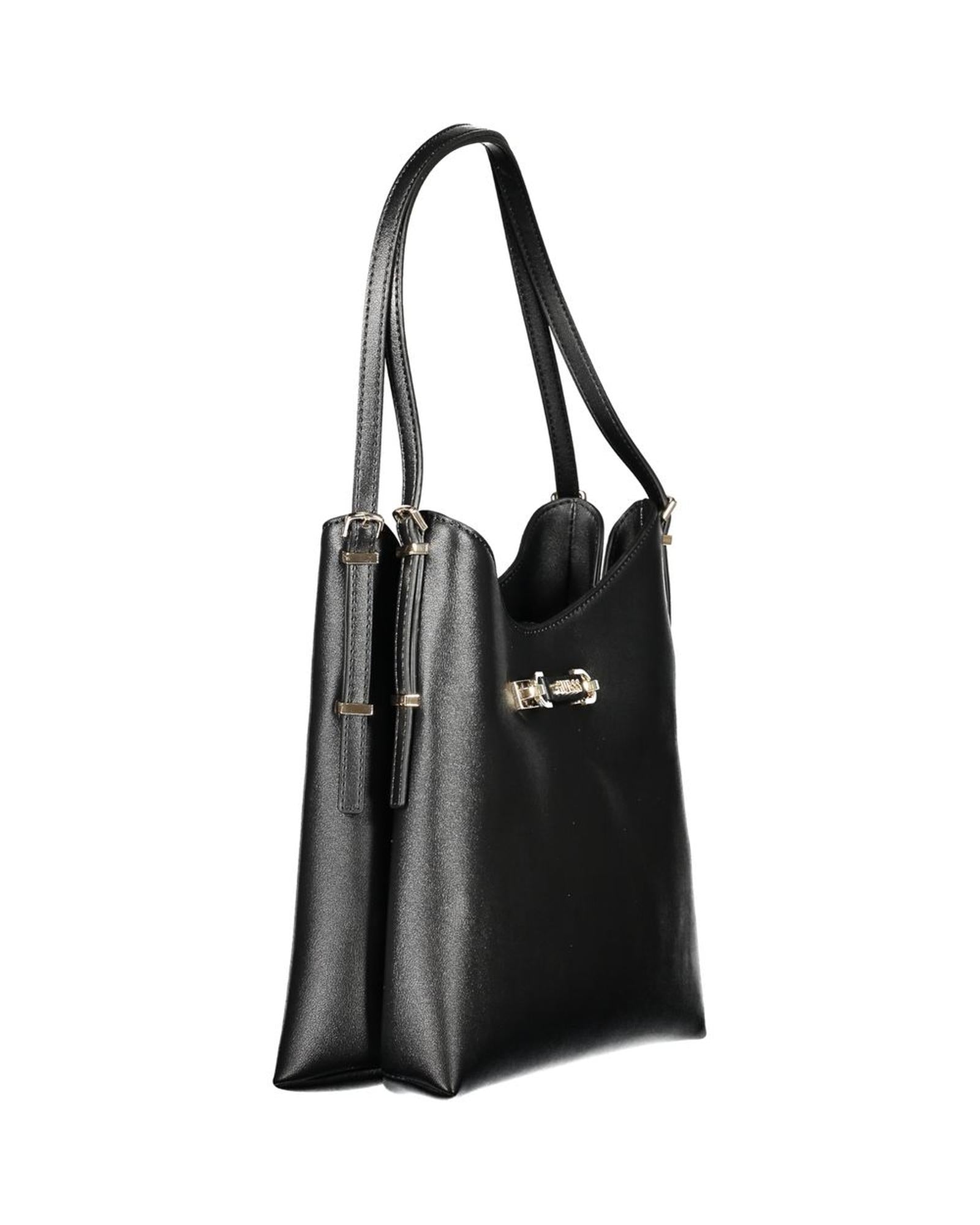 Guess Jeans Hobo Bag Shoulder Bag Women Black Handbags