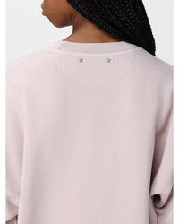 Golden Goose Basketball Team Sweatshirt Women Pink