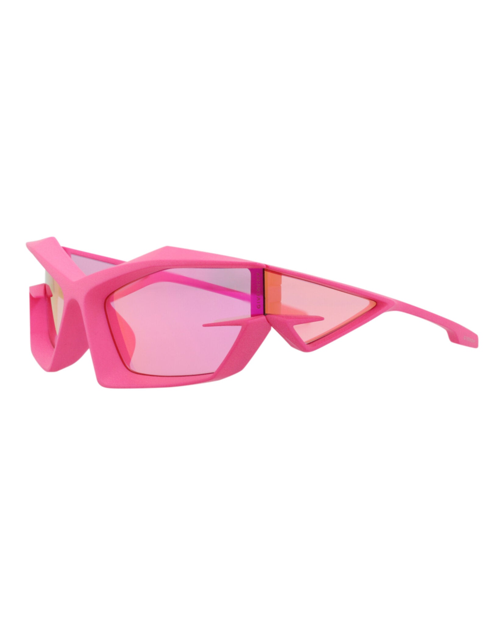 Givenchy Mens Shield/Wrap Pink Pink Violet Fashion Designer Eyewear