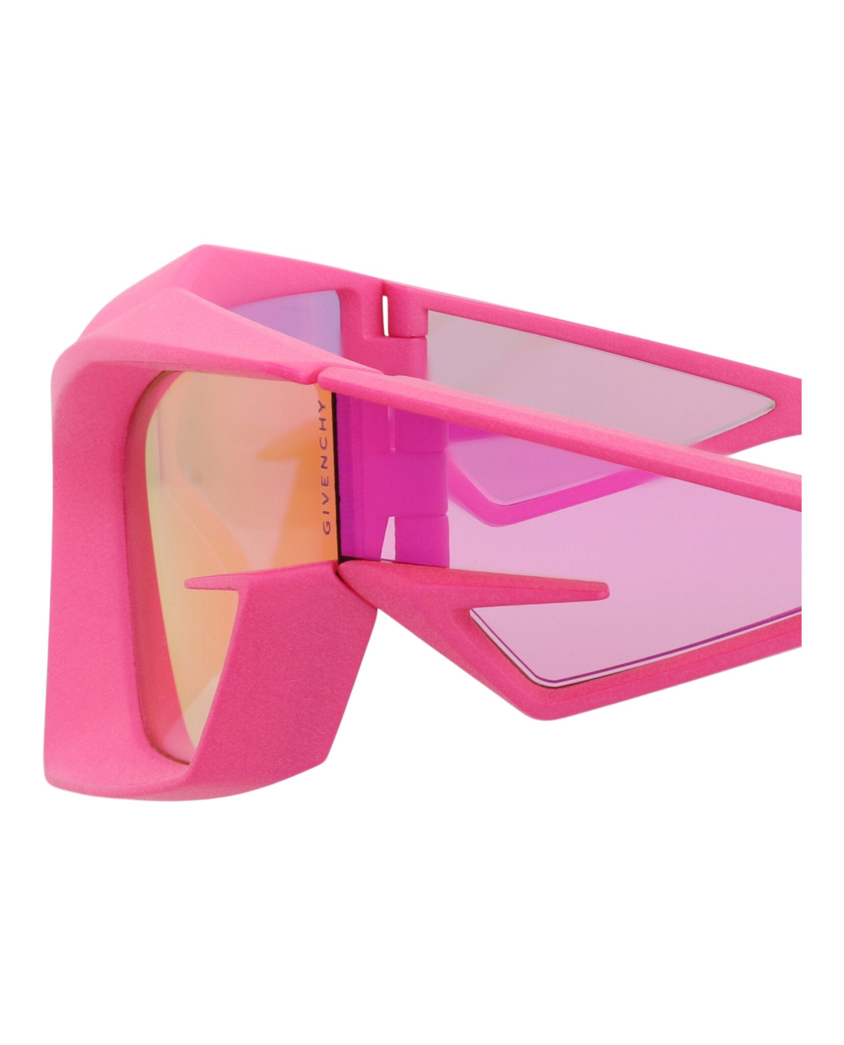 Givenchy Mens Shield/Wrap Pink Pink Violet Fashion Designer Eyewear