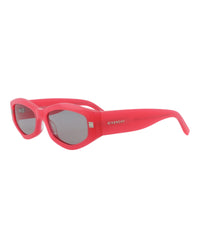 Givenchy Womens Cat Eye Fuchsia Fuchsia Smoke Fashion Designer Eyewear