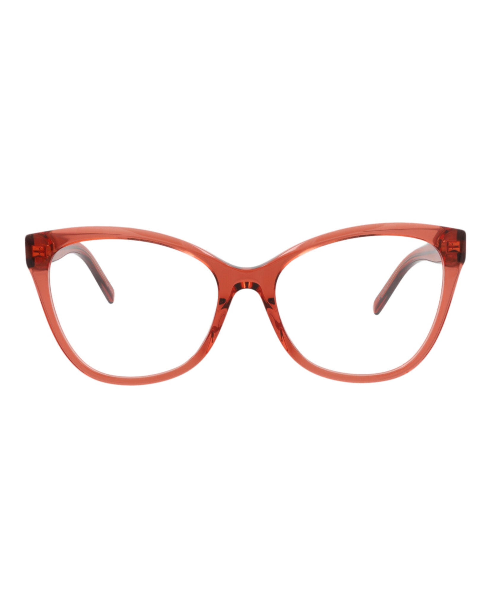Givenchy Womens Cat Eye Orange Orange Transparent Fashion Designer Eyewear Orange Orange Transparent