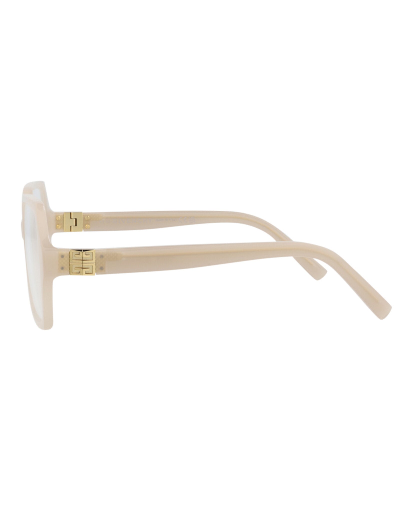 GIVENCHY スクエアフレムメカネ GV50005I 090 Givenchy Womens Square/Rectangle Beige Beige Transparent