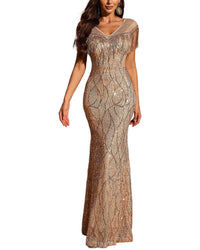 Gvibi Embellished Maxi Dress