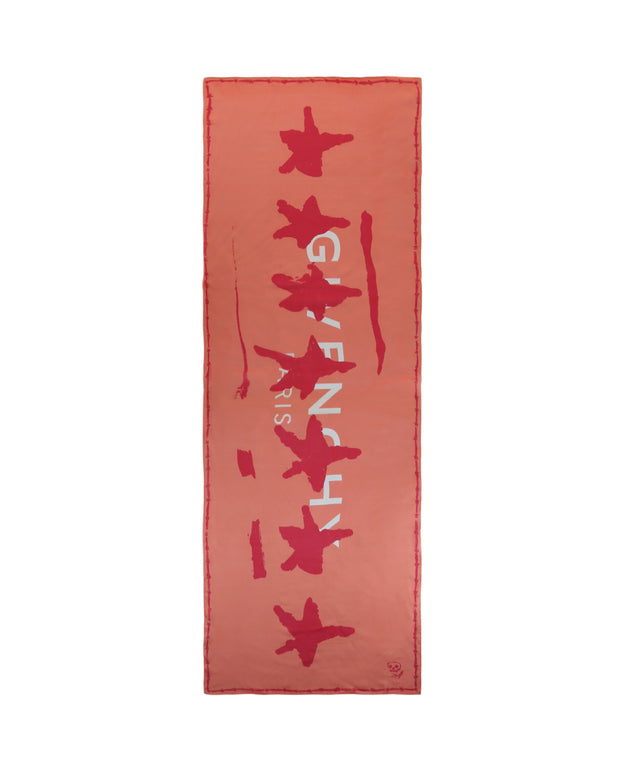 Givenchy Womens New Artwork Print Scarf