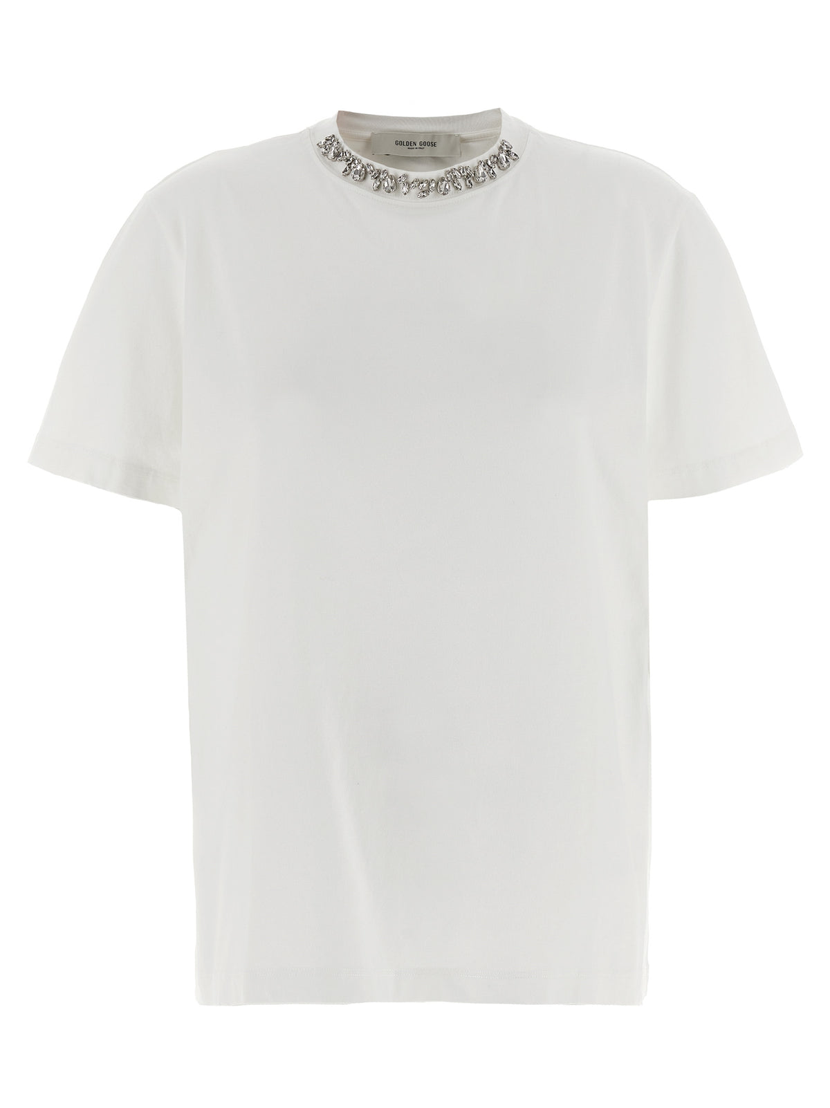 GOLDEN GOOSE Golden Goose Women Crystal Crew Neck T-Shirt