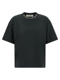 Golden Goose Women Crystal Crew Neck T-Shirt