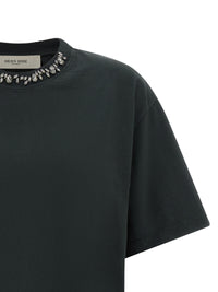 Golden Goose Women Crystal Crew Neck T-Shirt