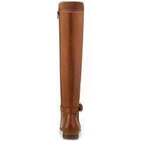 Kimmball Womens Solid Tall Over-The-Knee Boots