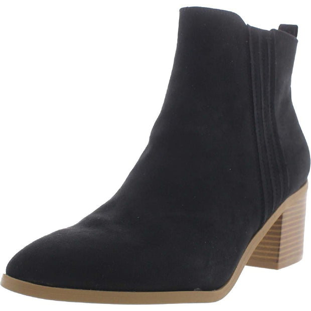 Womens Leather Ankle Ankle Boots