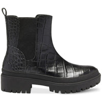 Emali Womens Nubuck Pull On Ankle Boots