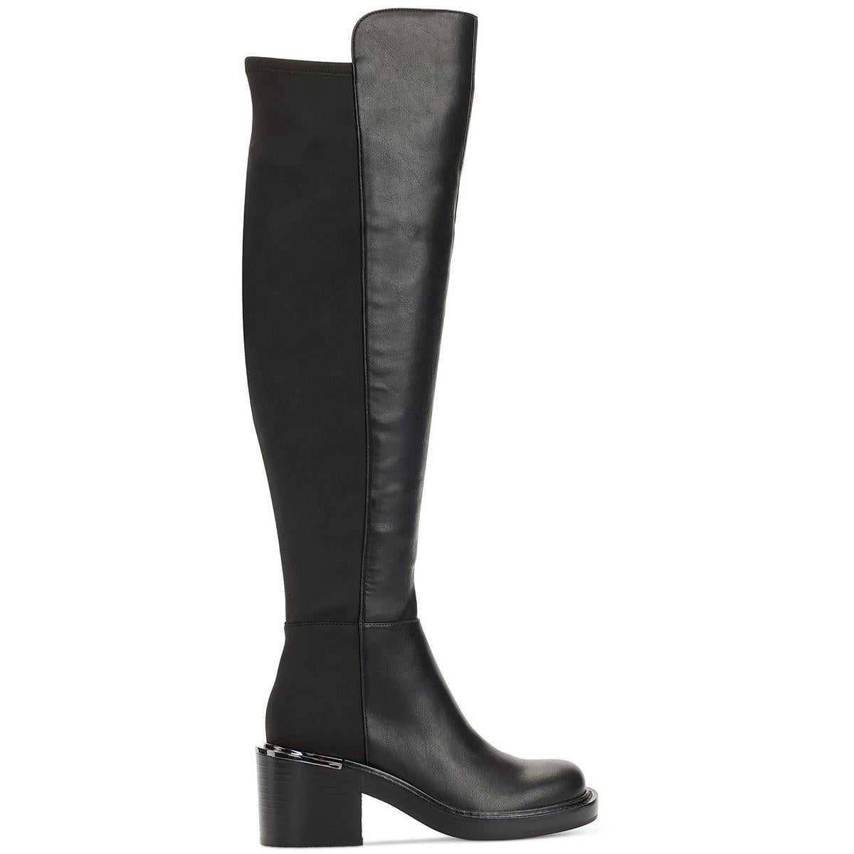 DINA OTK BOOT Womens Faux Leather Pull On Over-The-Knee Boots