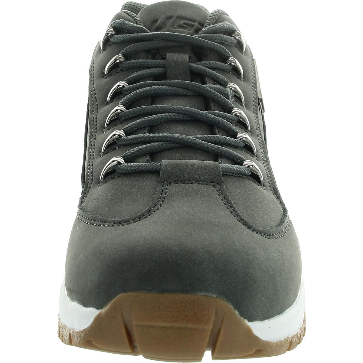 Mens Lace-Up Manmade Casual And Fashion Sneakers