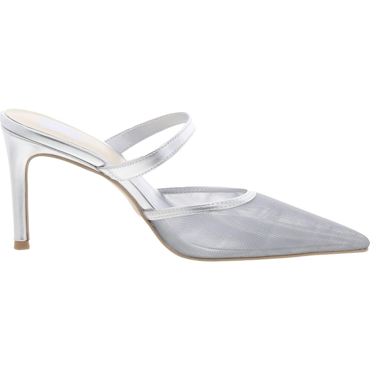 Katik Womens Mesh Pointed Toe Mules