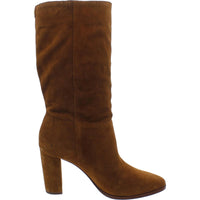 Artizan II Womens Textured Suede Mid-Calf Boots
