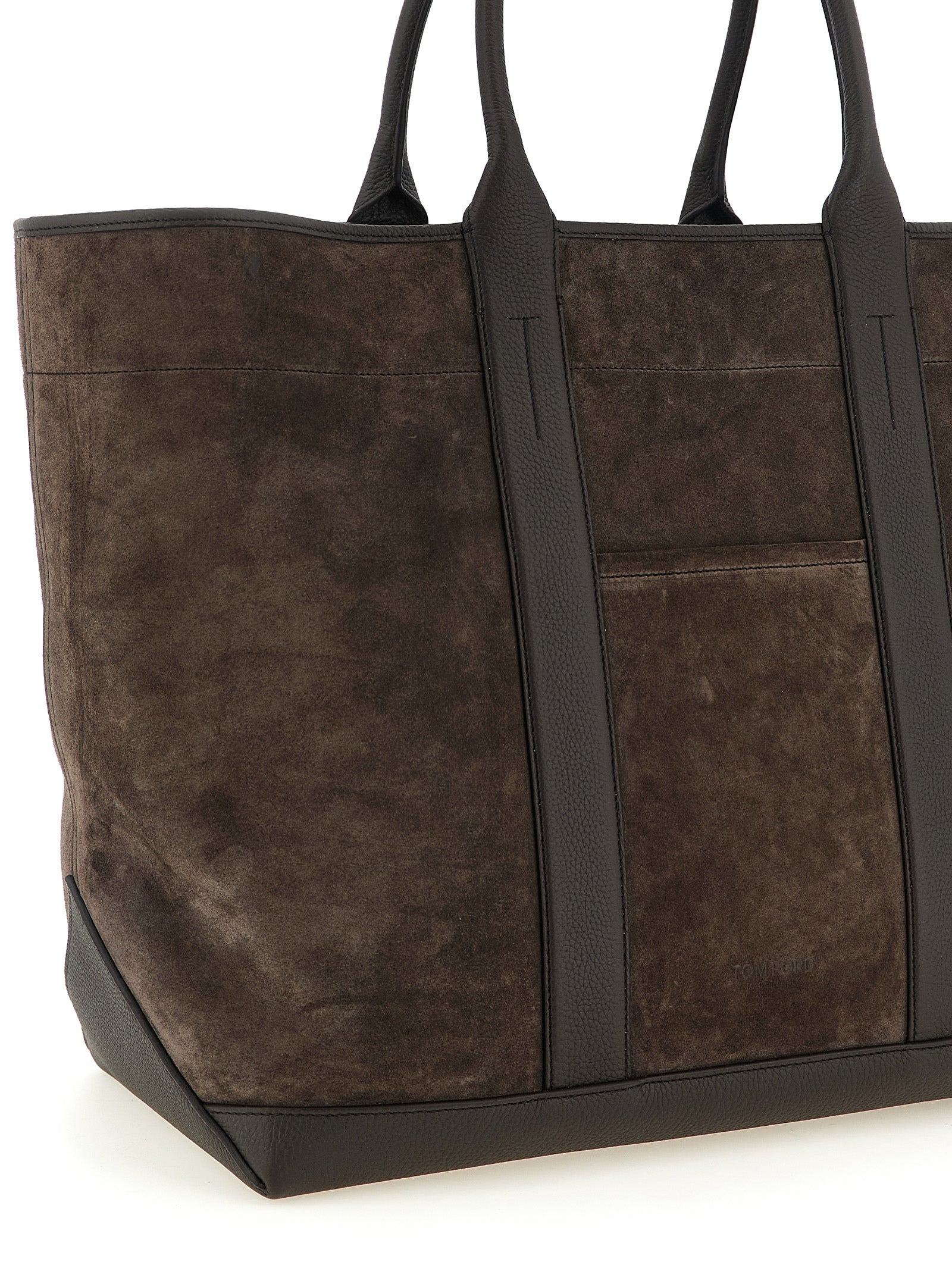 TOM FORD Tom Ford Men Suede Shopping Bag
