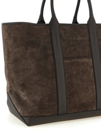 TOM FORD Tom Ford Men Suede Shopping Bag