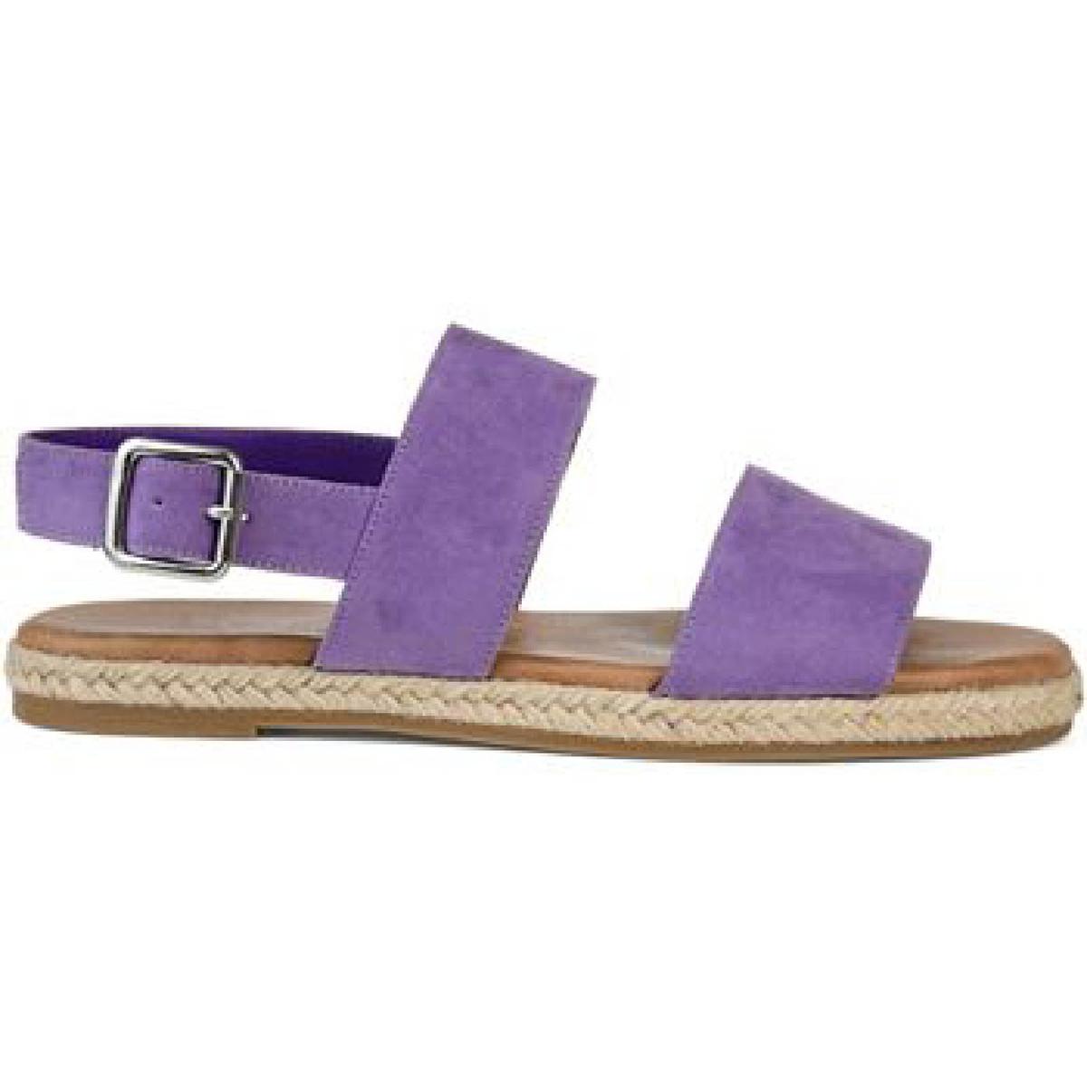 Georgia Womens Buckle Ankle Strap Footbed Sandals