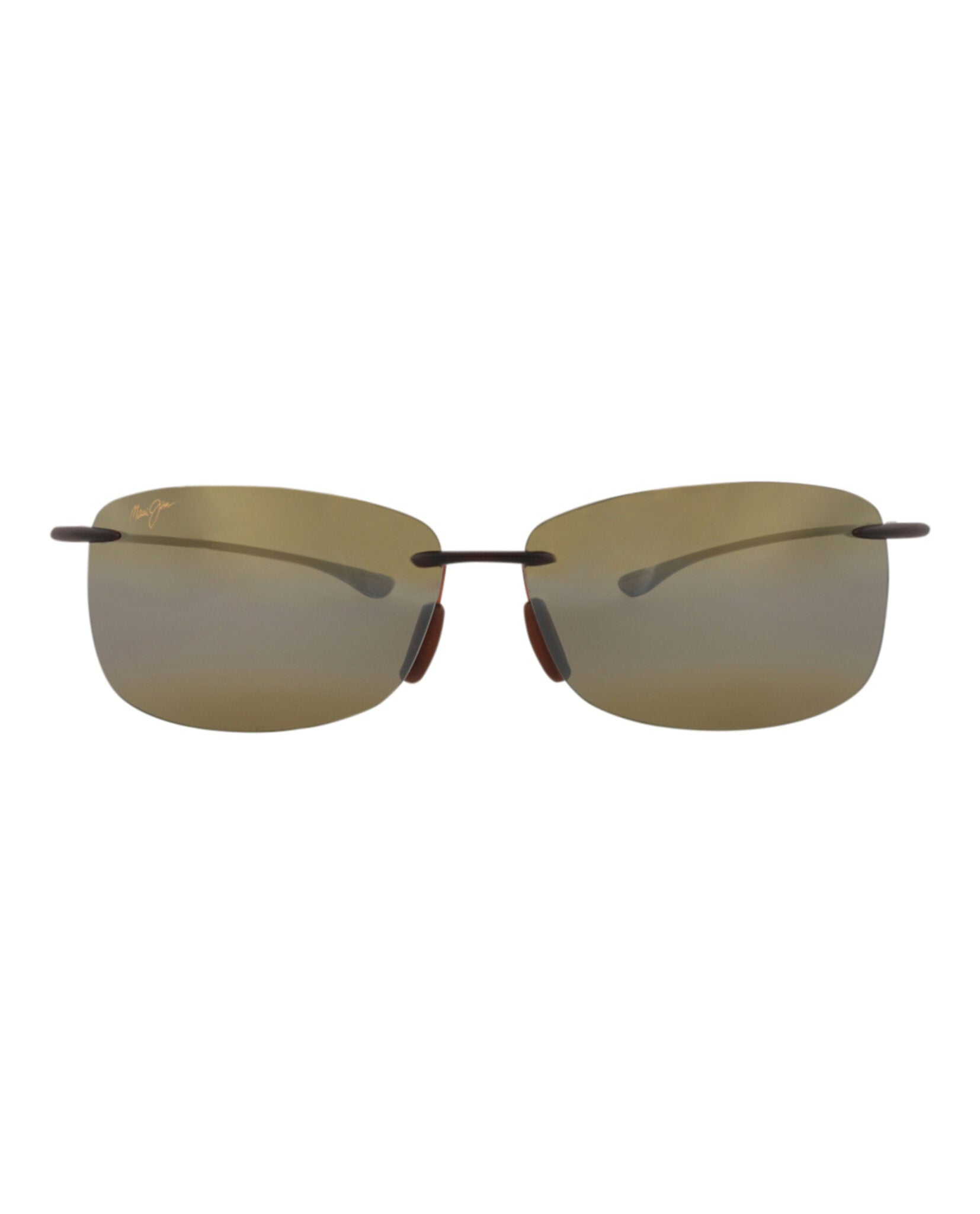 Maui Jim Maui Jim Unisex Square/Rectangle Rootbeer Rootbeer Bronze Fashion Designer Eyewear