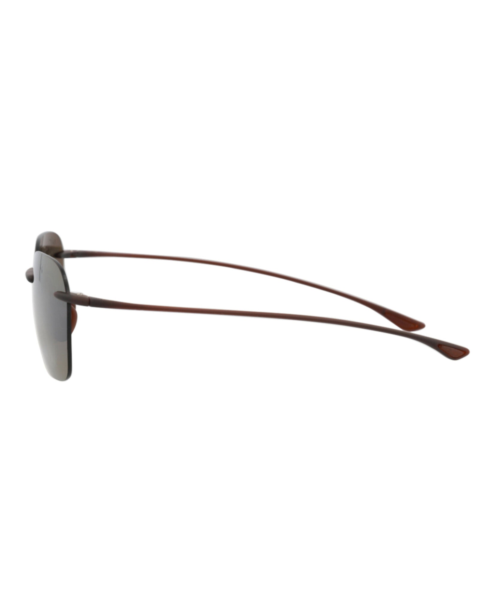 Maui Jim Unisex Square/Rectangle Rootbeer Rootbeer Bronze Fashion Designer Eyewear