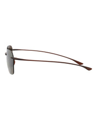 Maui Jim Unisex Square/Rectangle Rootbeer Rootbeer Bronze Fashion Designer Eyewear