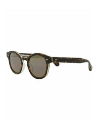 Maui Jim Unisex Round/Oval Tortoise Tortoise Bronze Fashion Designer Eyewear