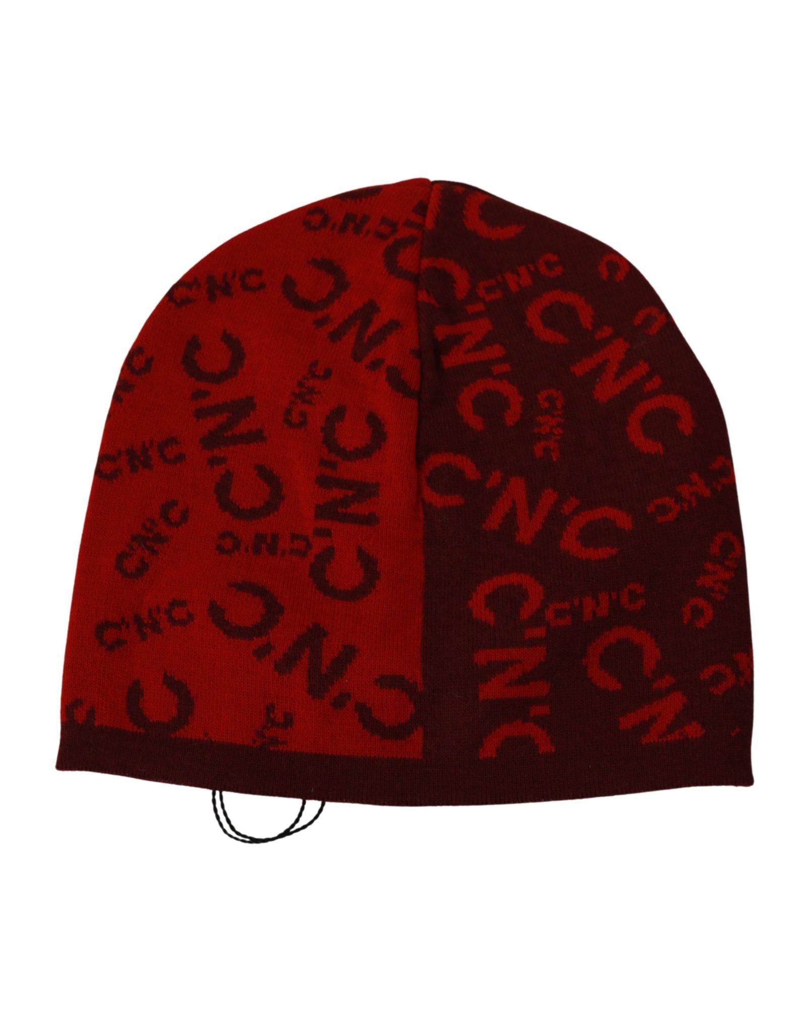 Costume National Beanie RedBurgundy