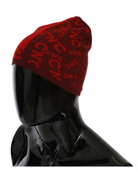 Costume National Beanie RedBurgundy