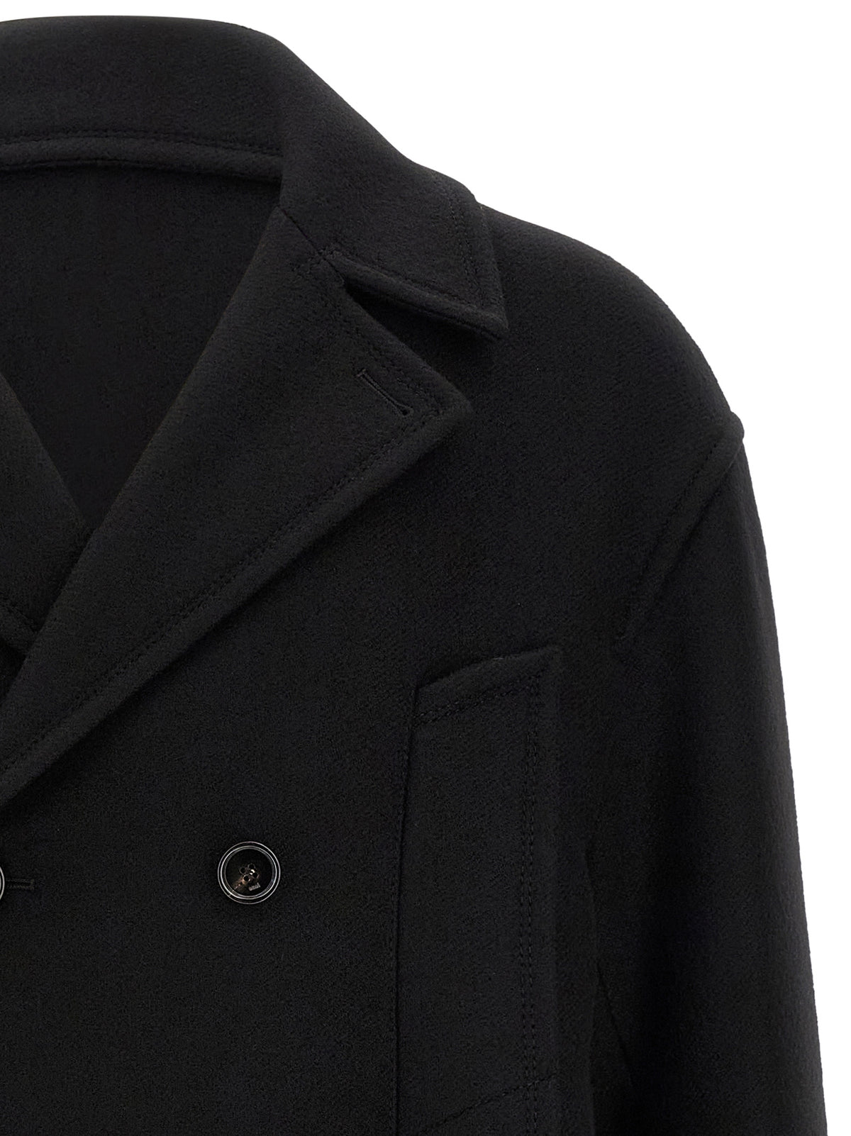 Ami Paris Men Virgin Wool Caban