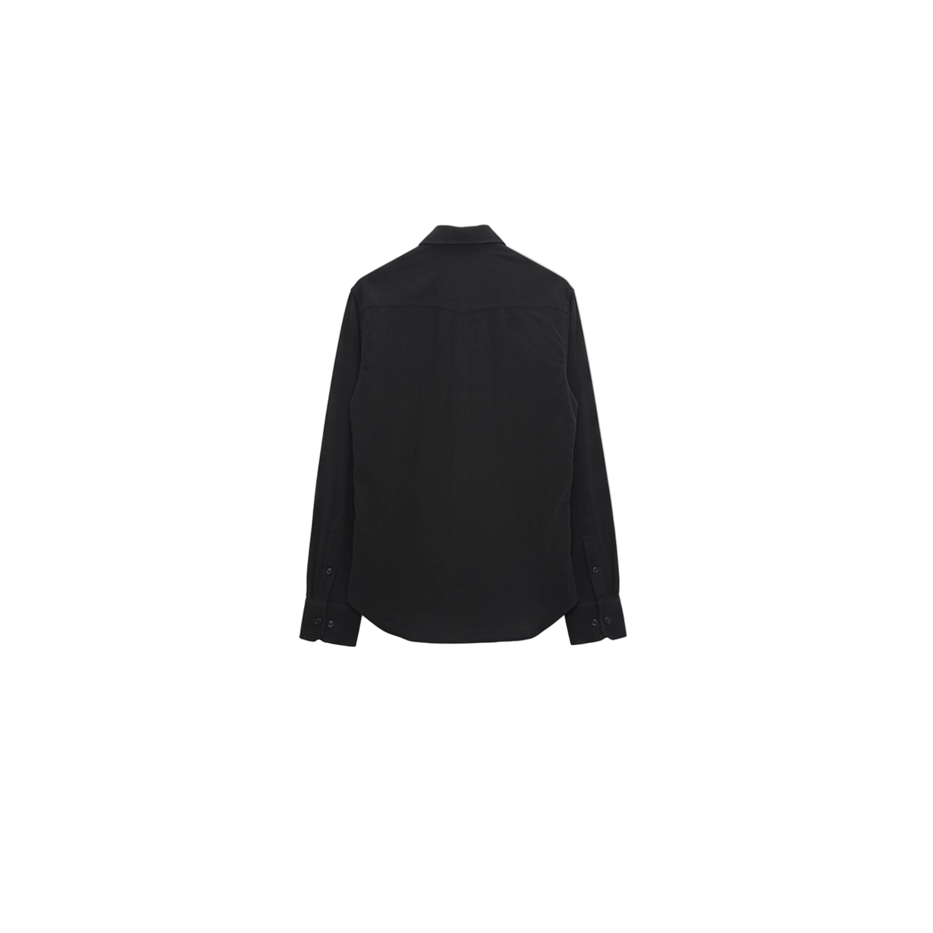 Tom Ford Corduroy Western Shirt with Snap Buttons