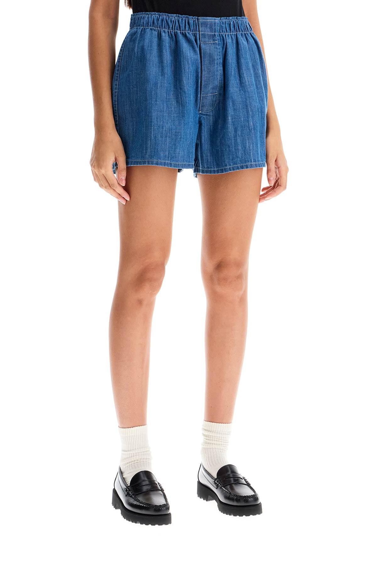 Homme Girls Women's Chambray Shorts