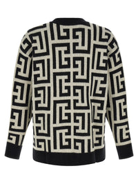BALMAIN Balmain Men Monogram Macro Cardigan
