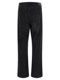 BALMAIN Balmain Men Monogram Pattern Jeans