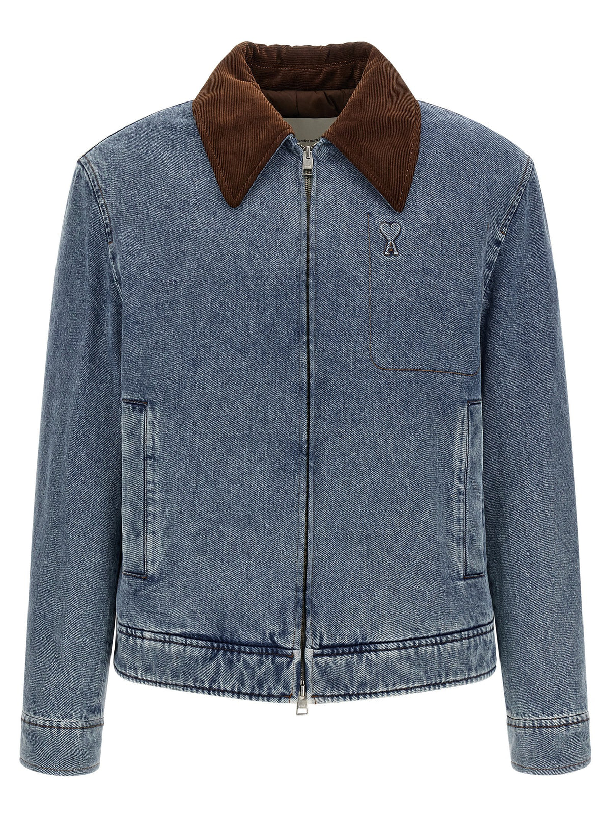 AMI PARIS Ami Paris Men 'Ami De Cœur' Denim Jacket