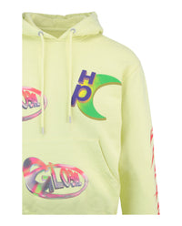 Heron Preston Mens Global Collage Hoodie