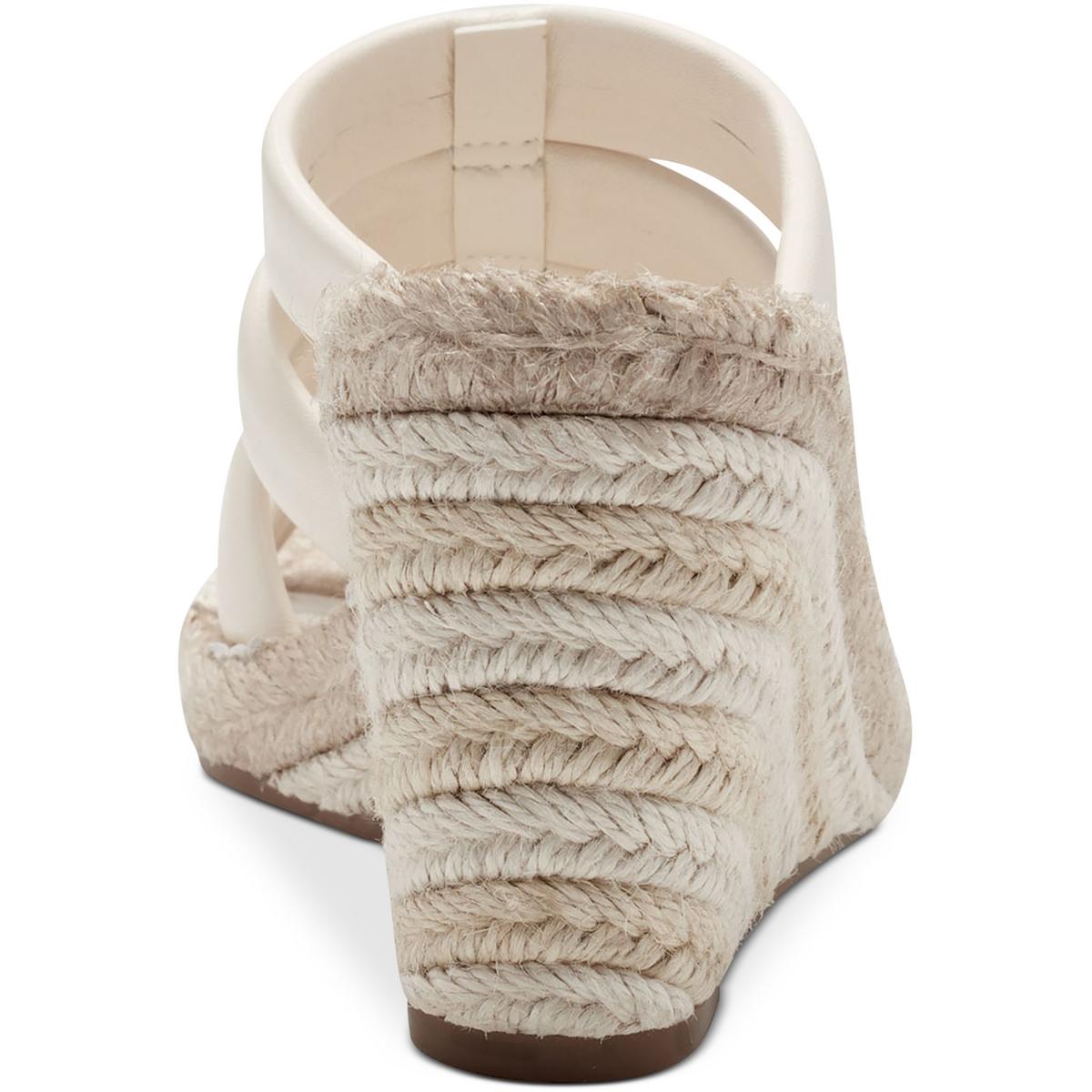 Molisana Womens Leather Slip On Espadrilles