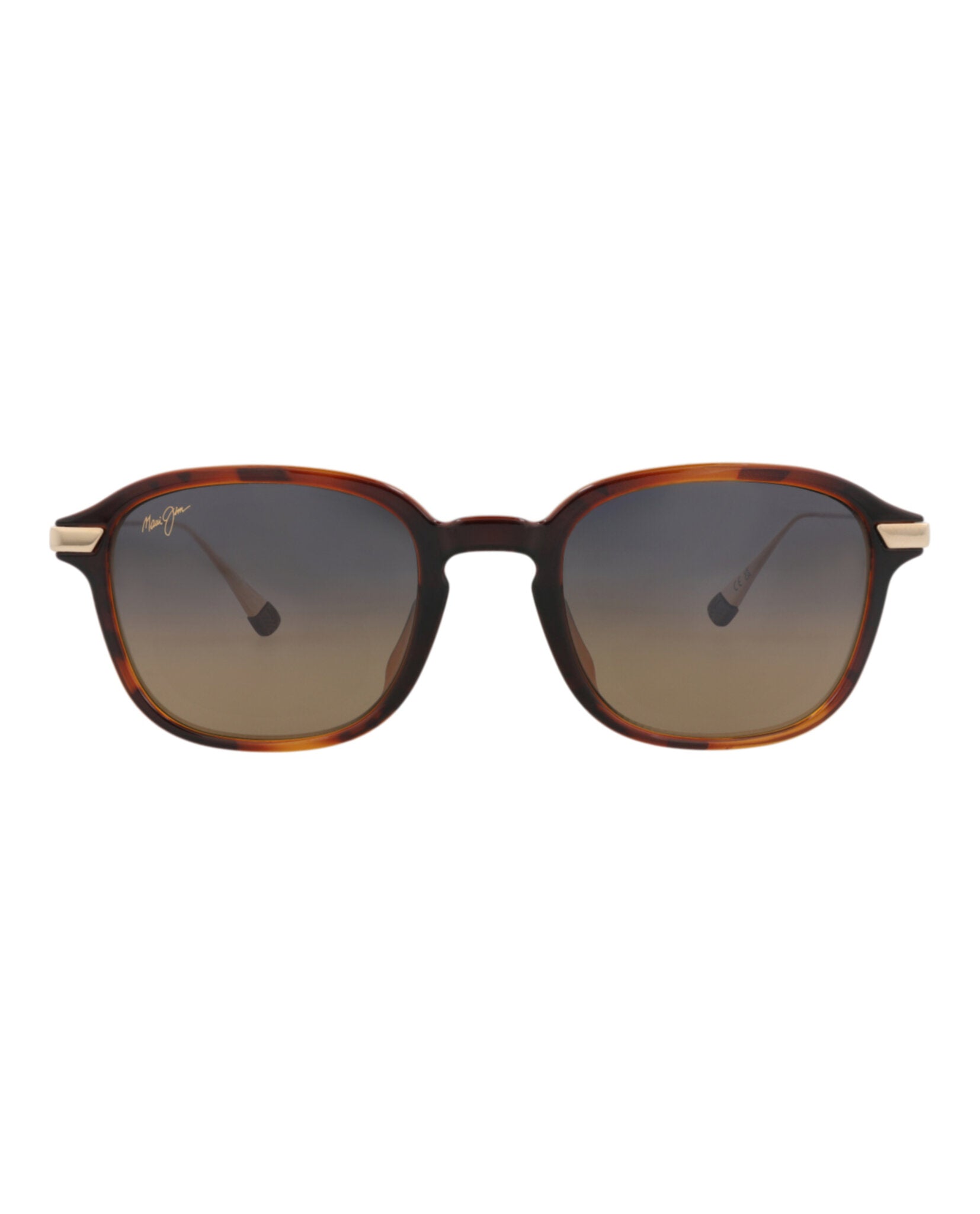 Maui Jim Maui Jim Mens Round/Oval Tortoise Gold Bronze Fashion Designer Eyewear