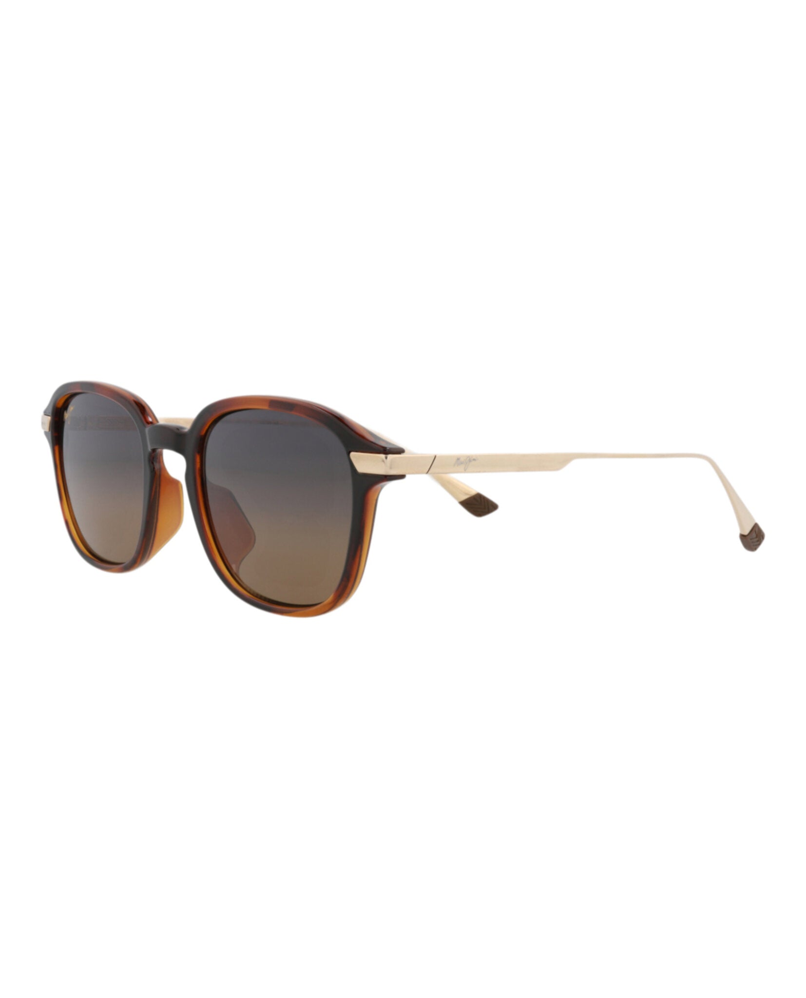 Maui Jim Maui Jim Mens Round/Oval Tortoise Gold Bronze Fashion Designer Eyewear