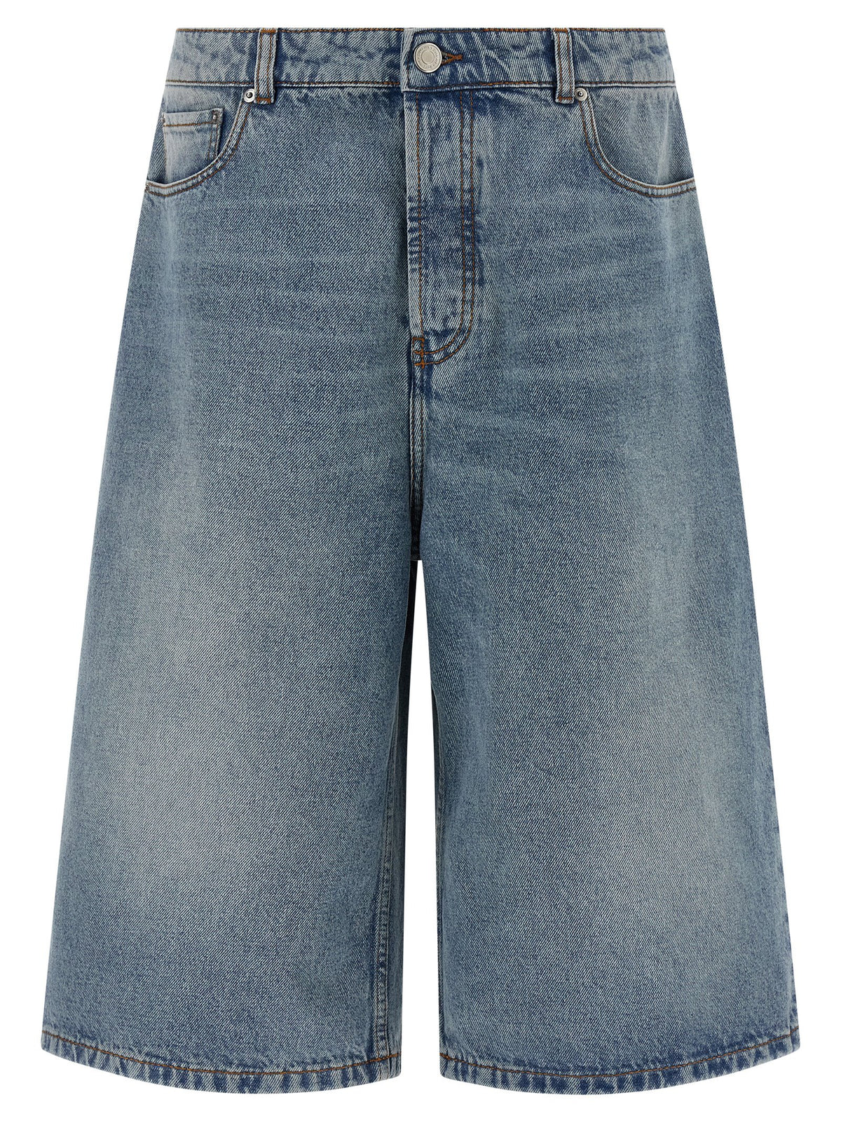 AMI PARIS Ami Paris Men Denim Bermuda Shorts