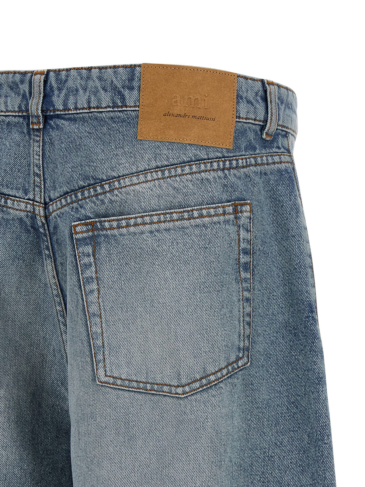 AMI PARIS Ami Paris Men Denim Bermuda Shorts