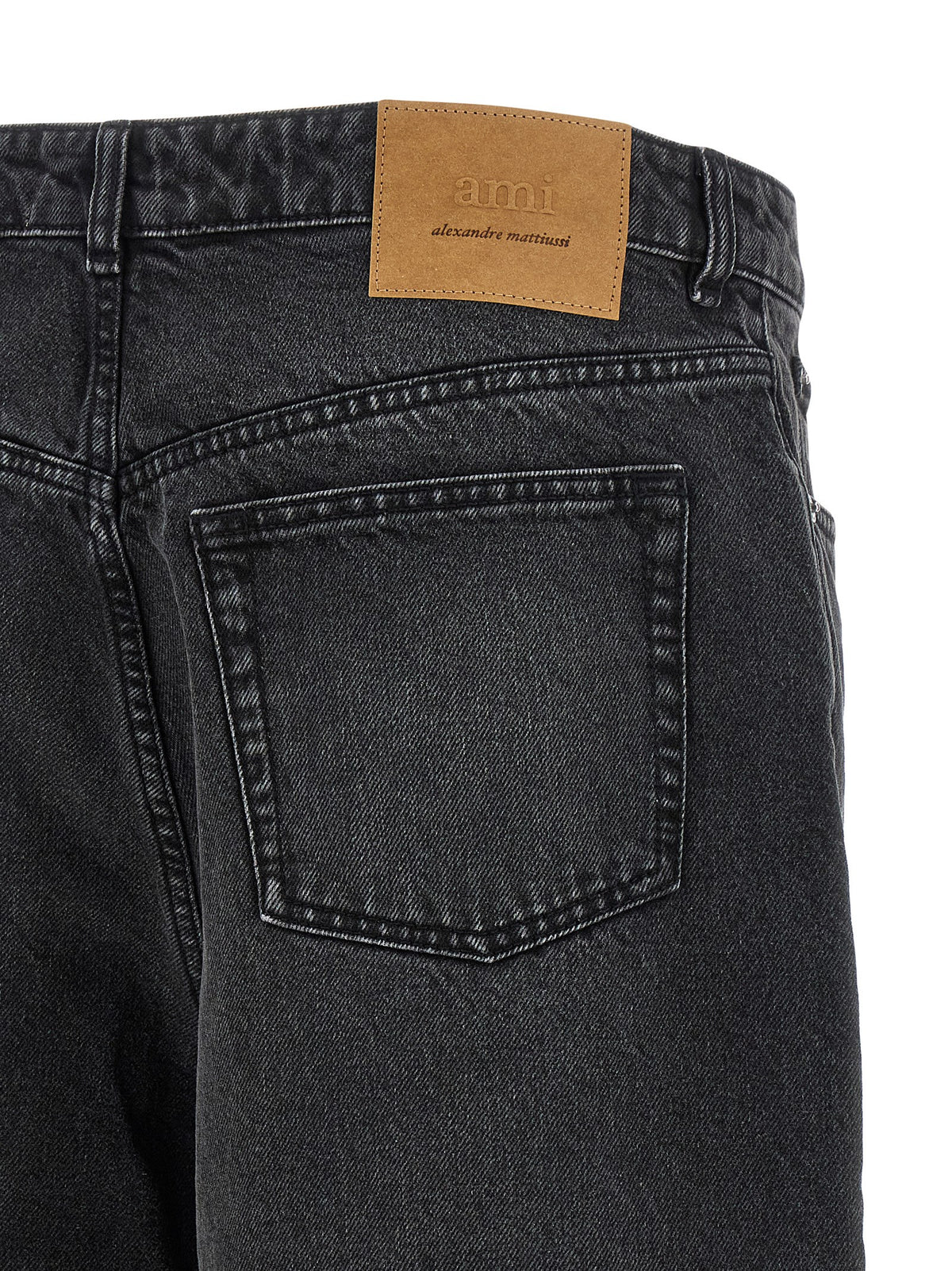 AMI PARIS Ami Paris Men Denim Bermuda Shorts