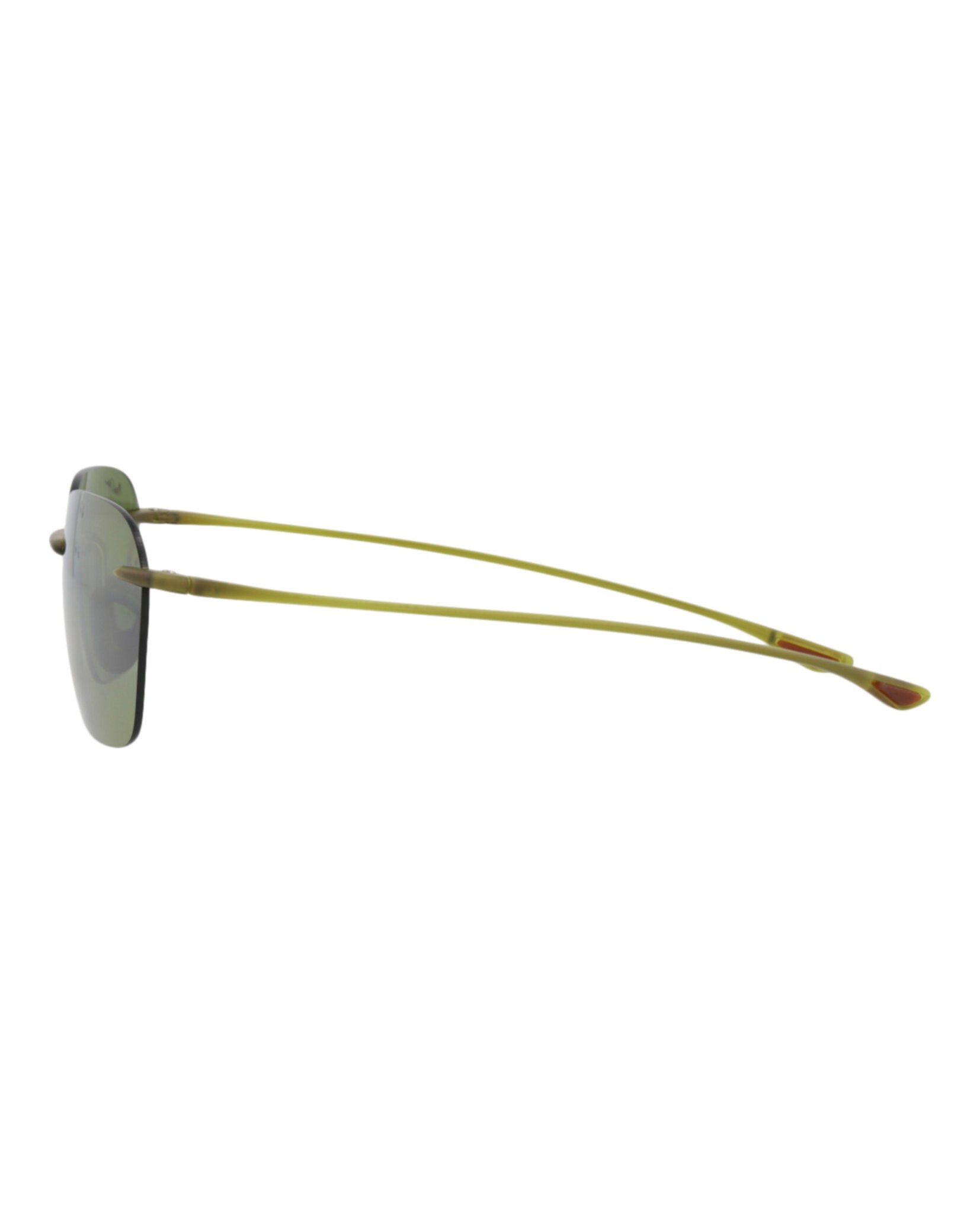 Maui Jim Unisex Square/Rectangle Olive Olive Green Fashion Designer Eyewear