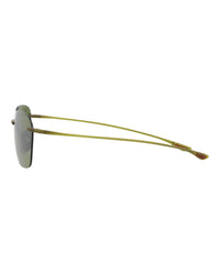 Maui Jim Unisex Square/Rectangle Olive Olive Green Fashion Designer Eyewear