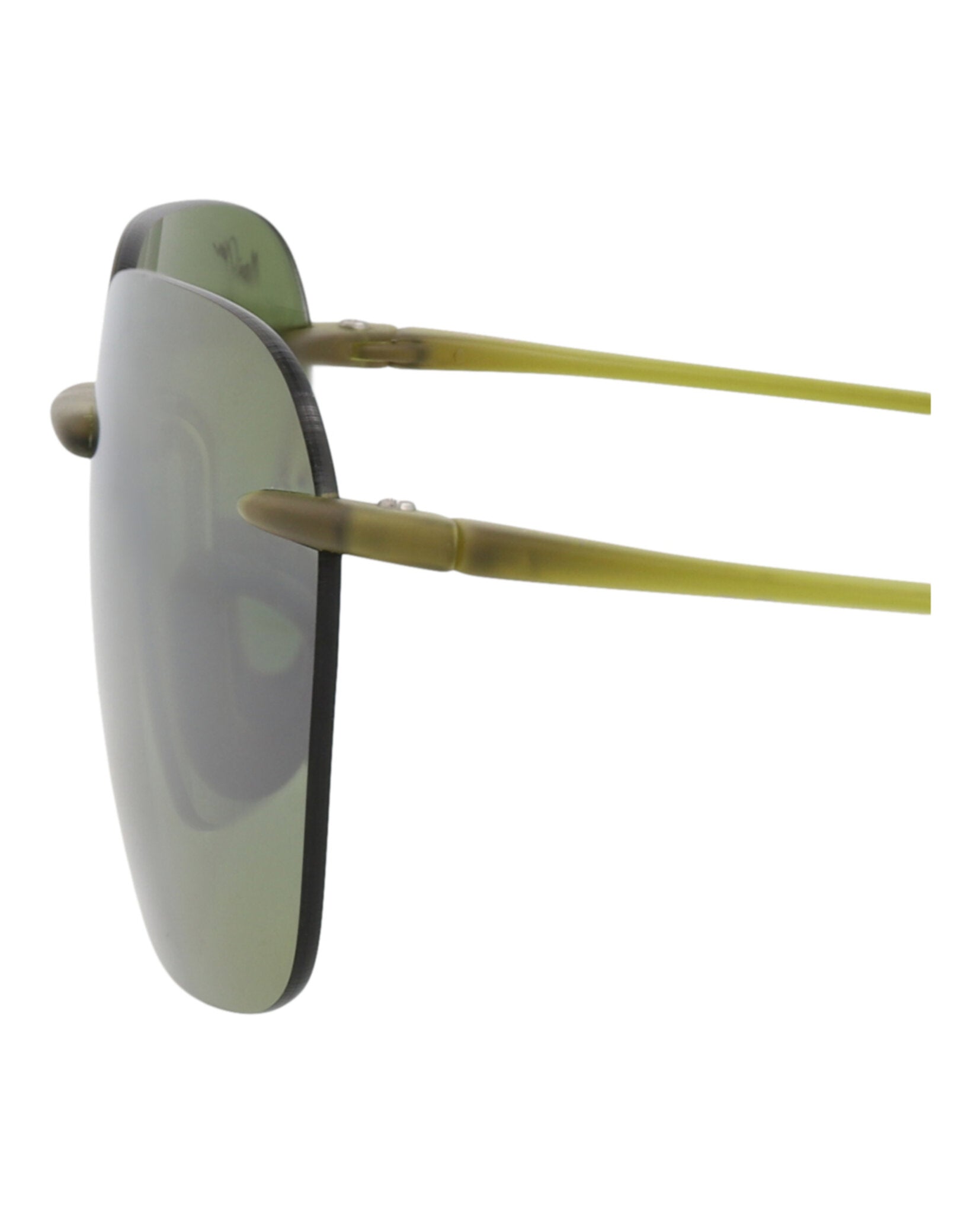 Maui Jim Unisex Square/Rectangle Olive Olive Green Fashion Designer Eyewear